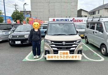 ソリオご納車させていただきました